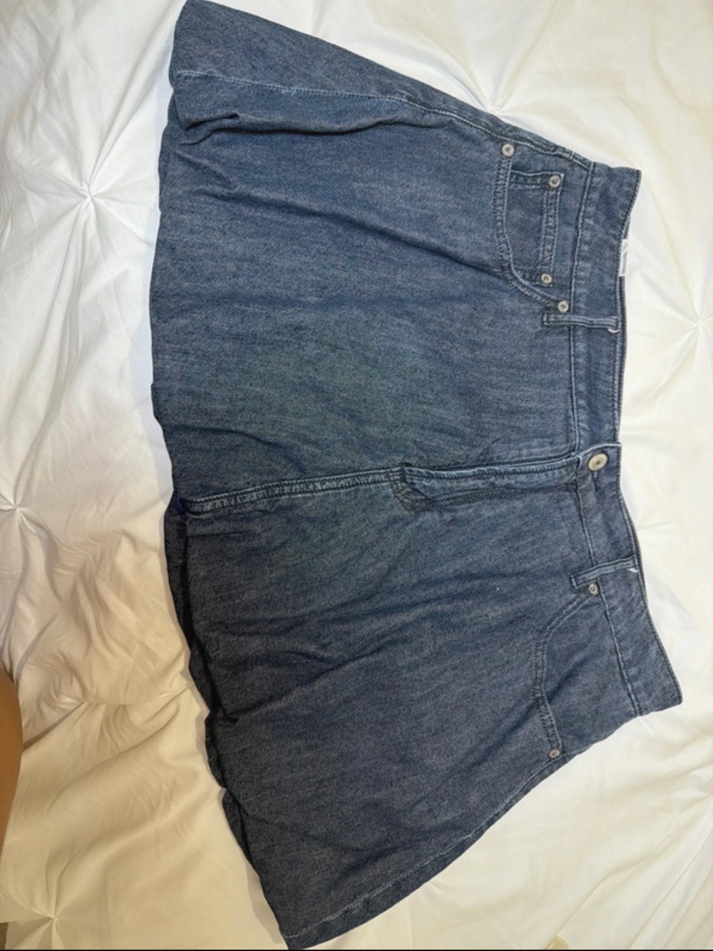 American Eagle Outfitters Denim Mini Skirt - Blue